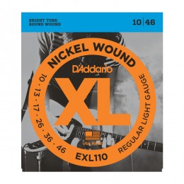 Струны для электрогитары D'Addario EXL110XL (10-46)