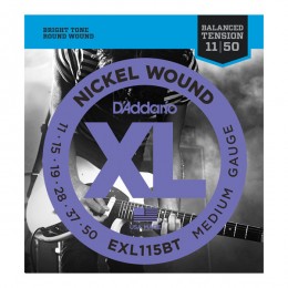 Струны для электрогитары D'Addario EXL115BT (11-50)