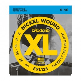 Струны для электрогитары D'Addario EXL125XL (9-46)