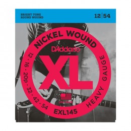 Струны для электрогитары D'Addario EXL145XL (12-54)