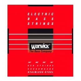 Струны для бас-гитары WARWICK 42210 Red Label Stainless (40-100)
