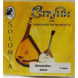 Струны для балалайки альт